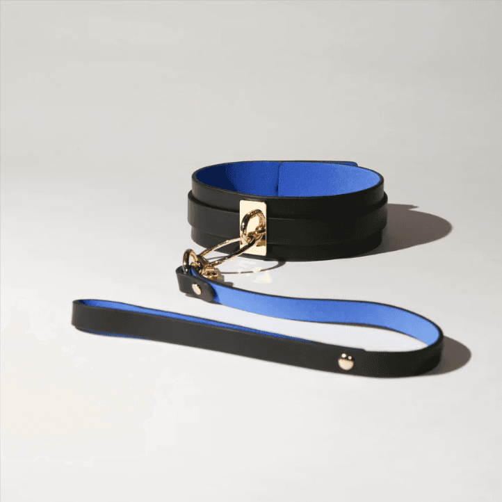 In-house designed Italian leather gear.